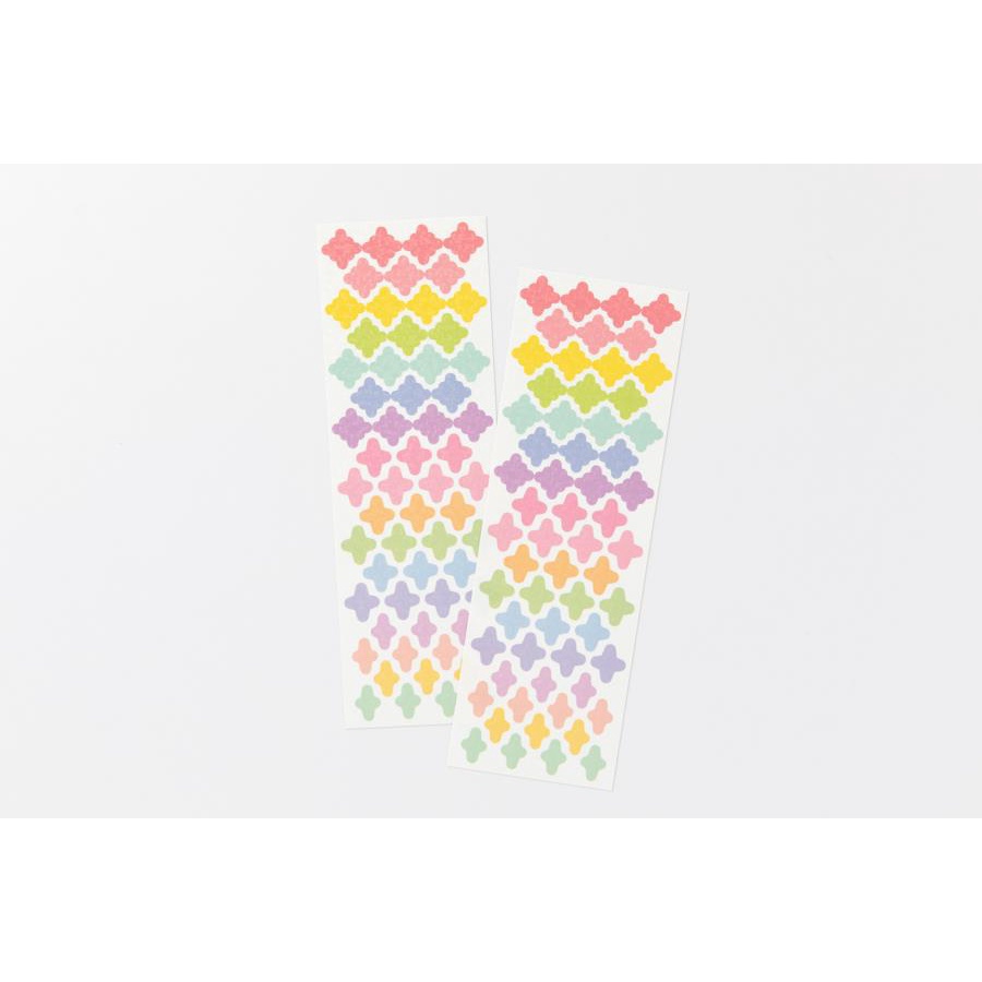 Set 2 Tấm Sticker ARTBOX Hàn Quốc Hình Glitter Đủ Màu Sắc