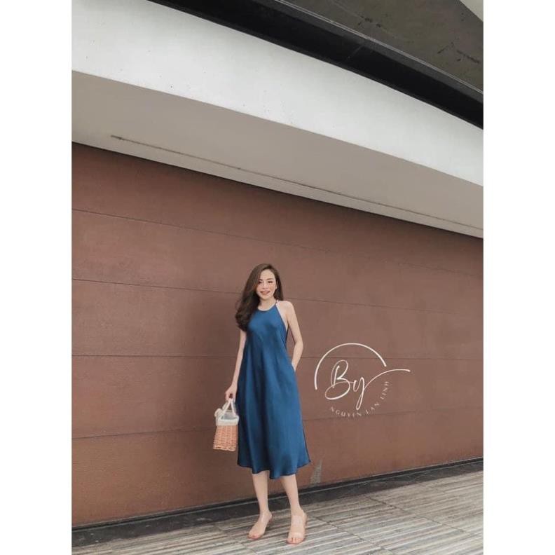 [SupperSale] Váy Yếm Lụa Thái Dáng Dài | BigBuy360 - bigbuy360.vn