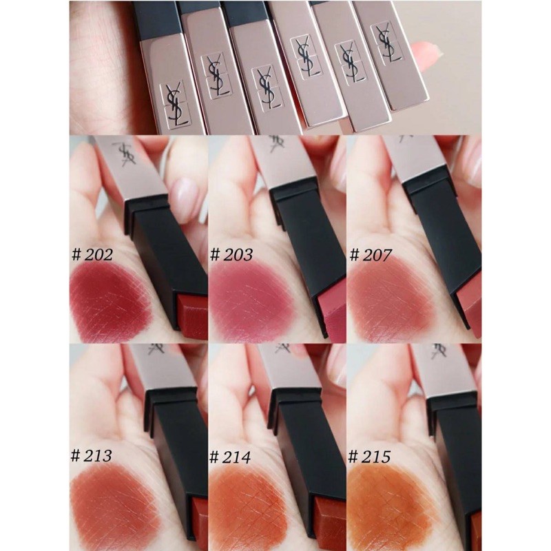 SON THỎI YSL GLOW SLIM MATTE
