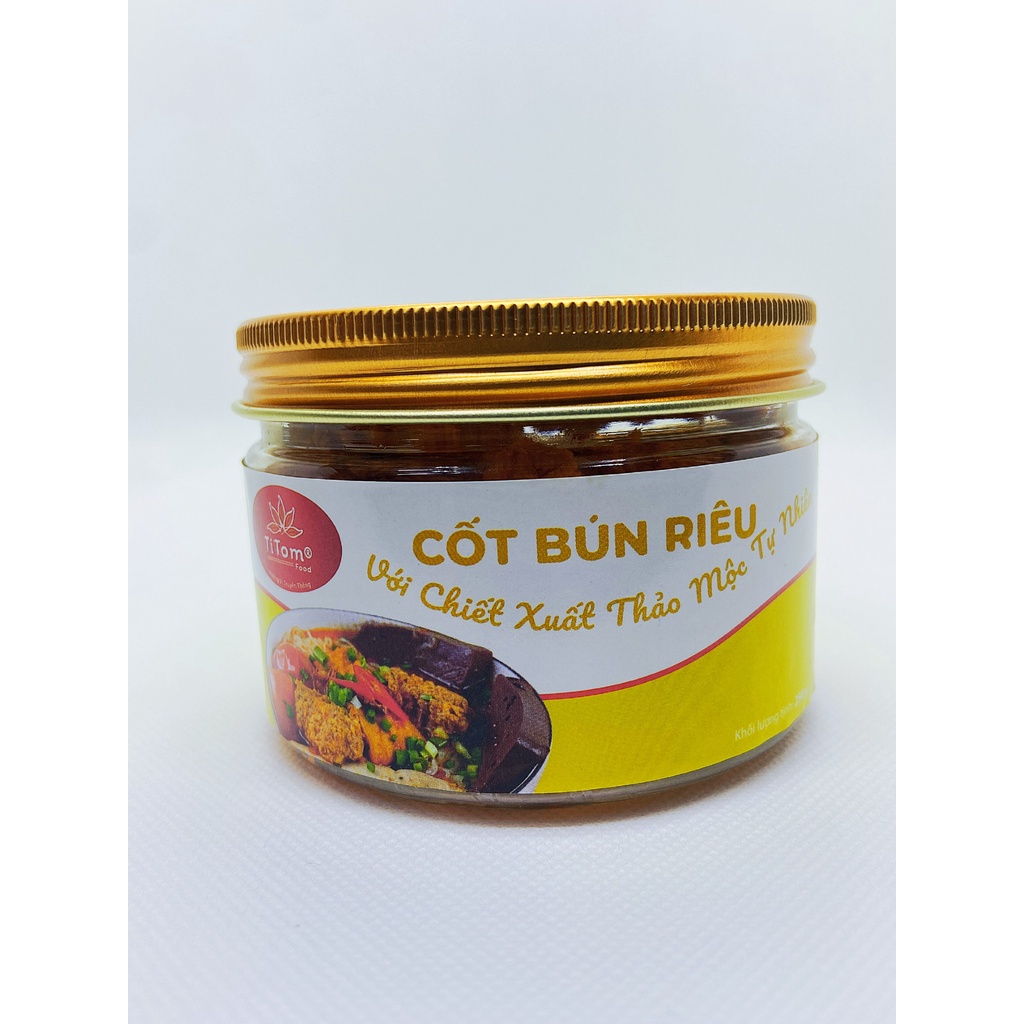 Gia vị nấu bún riêu cua 250g, gói gia vị bún riêu cua ngon chính hãng, cốt bún riêu cua Titom Foods