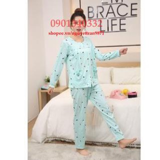 🎯khuyến mãi 99k-🎯 bộ sau sinh cài cúc cao cấp <75kg