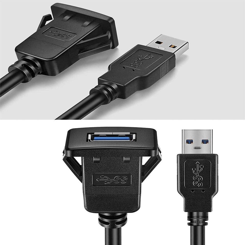 Dây Cáp Nối Dài Bảng Điều Khiển Xe Máy Hình Vuông Chống Nước Có Khóa