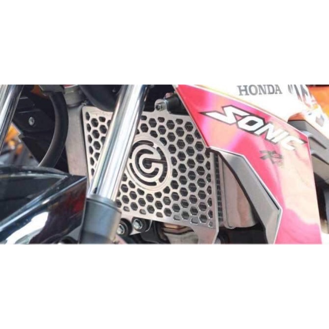 Che ket nước brembo cho xe sonic , raider fi  bao gồm 2 con ốc 2 cục canh  gắn trực tiếp ko chế DoChoiXeMay