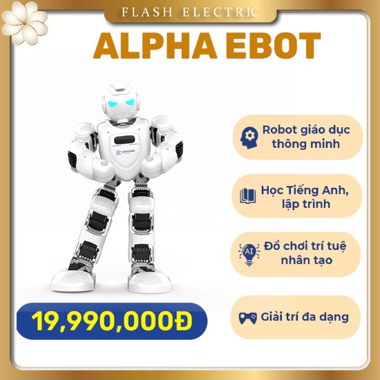 Robot hình người thông minh - Robot giáo dục STEM- UBTECH Alpha Ebot