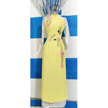 Áo dài lụa tây thi 4tà size ml