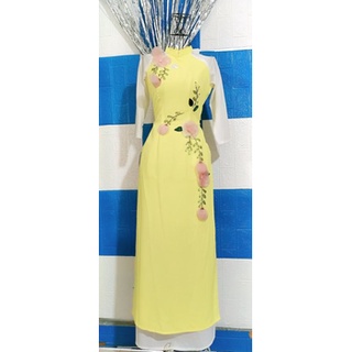 Áo dài lụa tây thi 4tà size ml