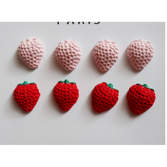 Khuôn Silicone trái cây Trái Dâu Tây