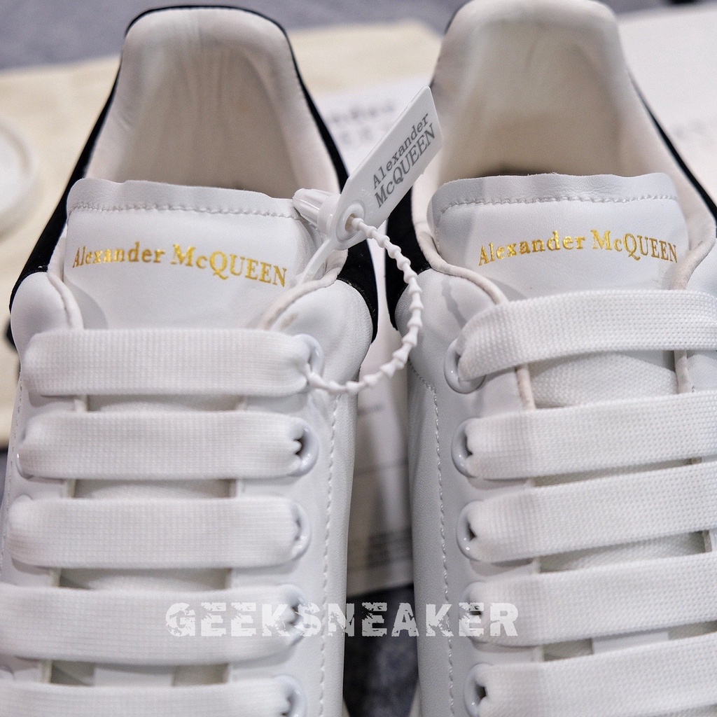 [GeekSneaker] Giày McQueen * Gót Nhung *  Full box + Phụ Kiện   Phiên Bản Tiêu Chuẩn “Mc Queen 2020”