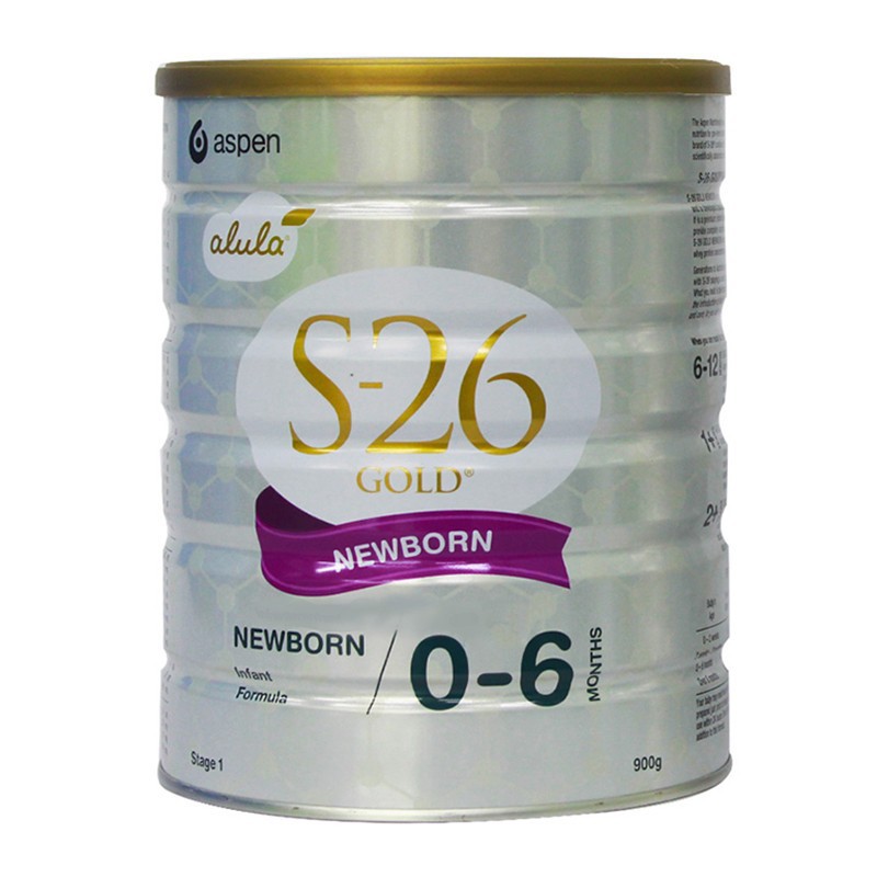 Sữa S-26 Gold Newborn số 1 900g (0 - 6 tháng)