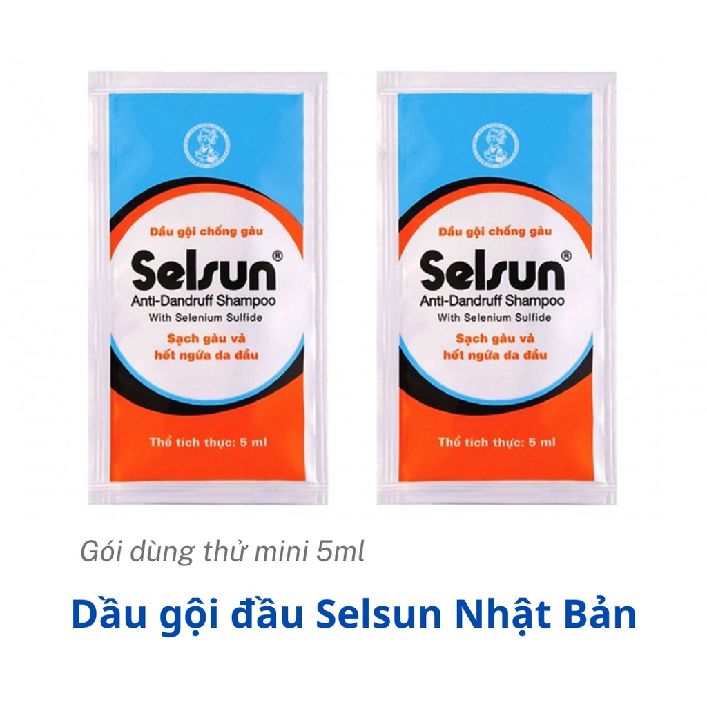 [Gói] Dầu gội sạch gàu Selsun 5ml