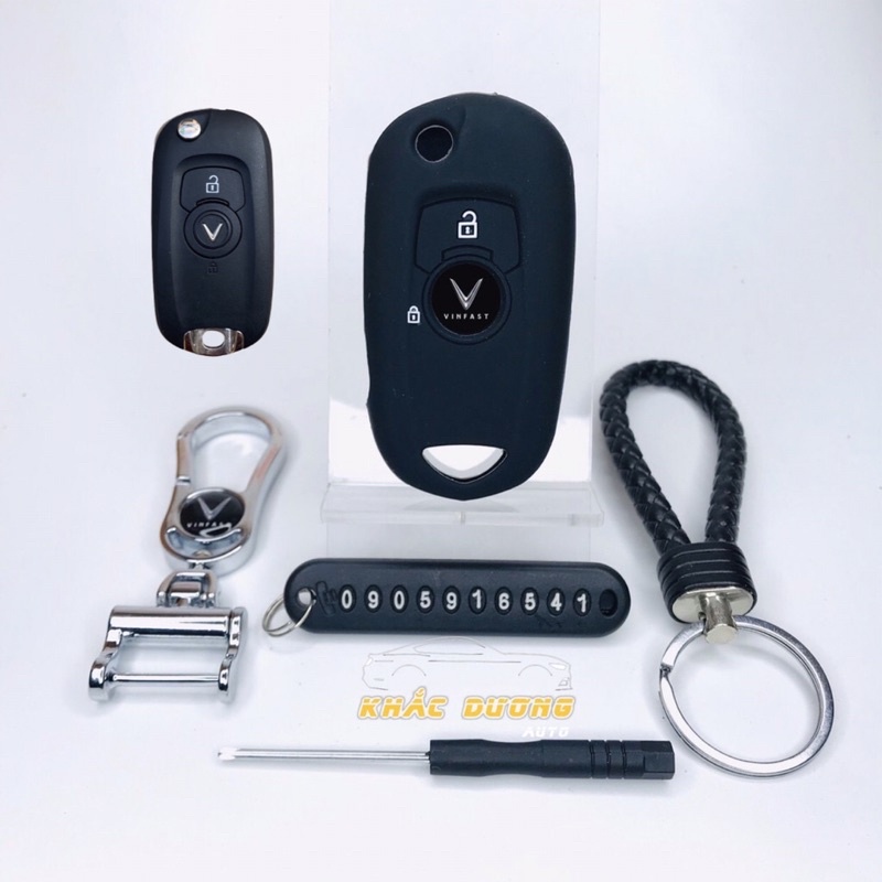 Bọc silicon chìa khoá Vinfast Fadil xinh xắn