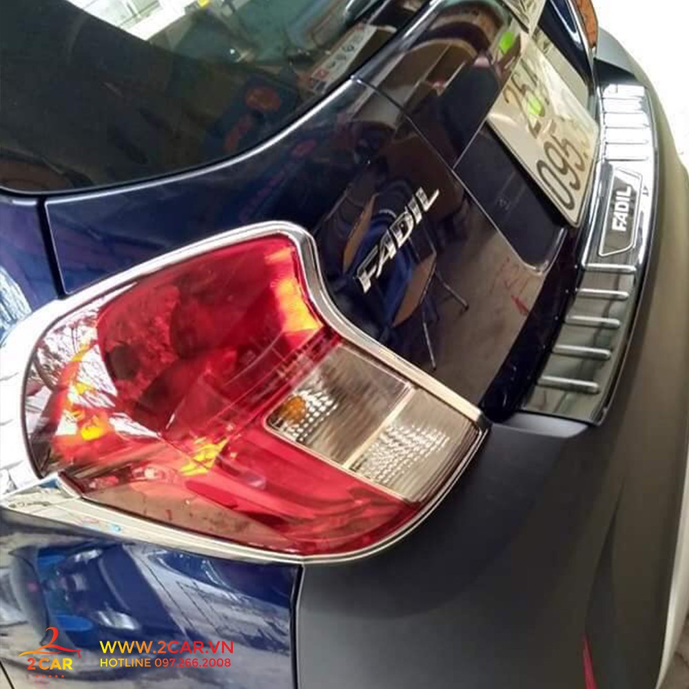 Ốp viền đèn pha, hậu Vinfast Fadil 2019 - 2021 mạ crom cao cấp