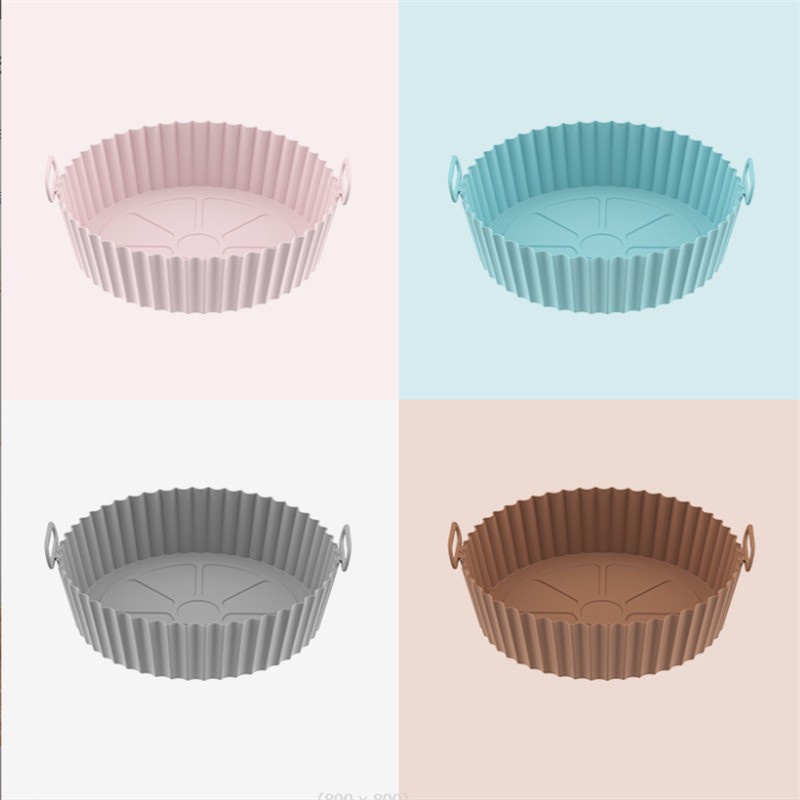 Khay Nướng Bánh Pizza Bằng Silicone Chống Dính Có Thể Tái Sử Dụng