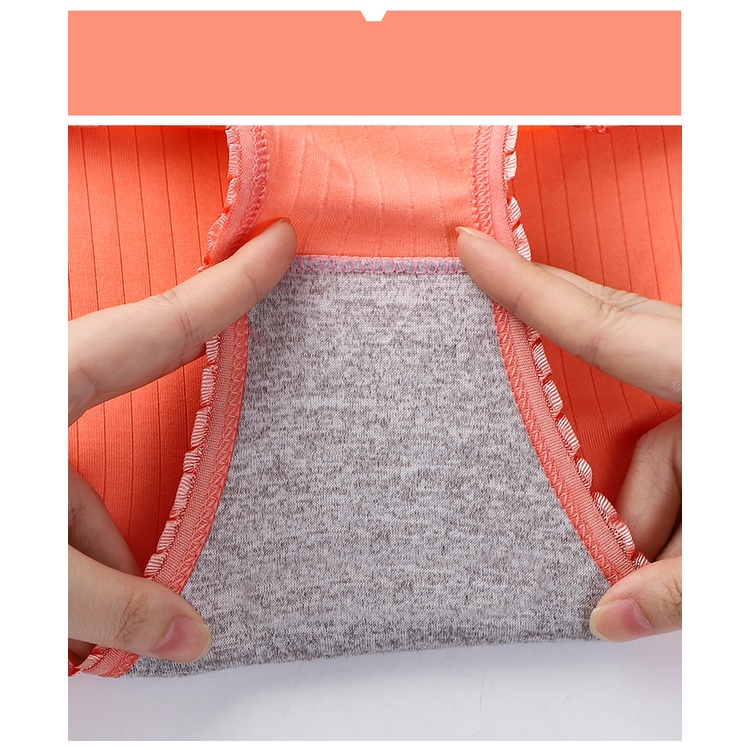 【 Xxl XL L M】 Lưng Cao Cộng Với Kích Thước A10# Quần Lót Không Đường May Siêu Co Giãn Thoáng Mát Cho Nữ