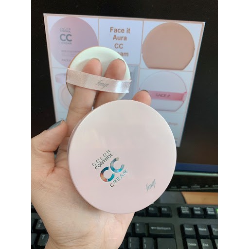 Kem Trang Điểm Đa Năng Thefaceshop FMGT Face It Aura Color Control Cream SPF 30 Pa++ | BigBuy360 - bigbuy360.vn