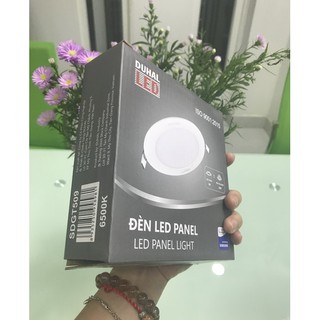 Đèn panel tròn âm trần siêu mỏng Duhal 9W