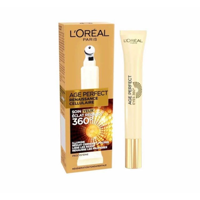 KEM DƯỠNG MẮT L'OREAL AGE PERFECT ZELL - RENAISSANCE 15ML. Made in Germany