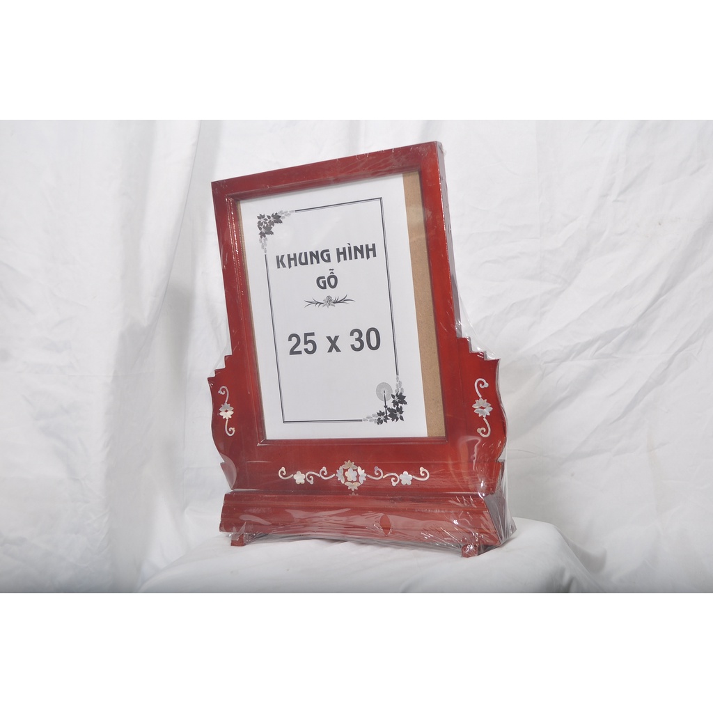 Khung hình thờ có chân 25x30
