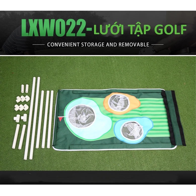 Lưới tập Chip Golf - PGM LXW022 Golf Chipping Net