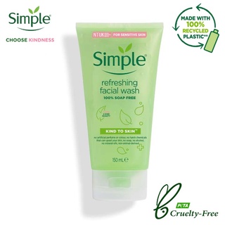 Sữa rửa mặt 💖freeship💖 sửa rửa mặt simple sáng da ngừa mụn