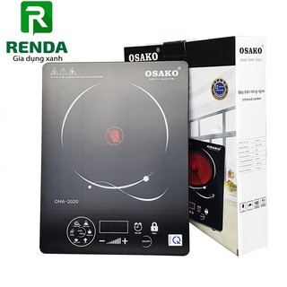 Bếp hồng ngoại 2000W mặt kính Ceramic Osako OHA-2020