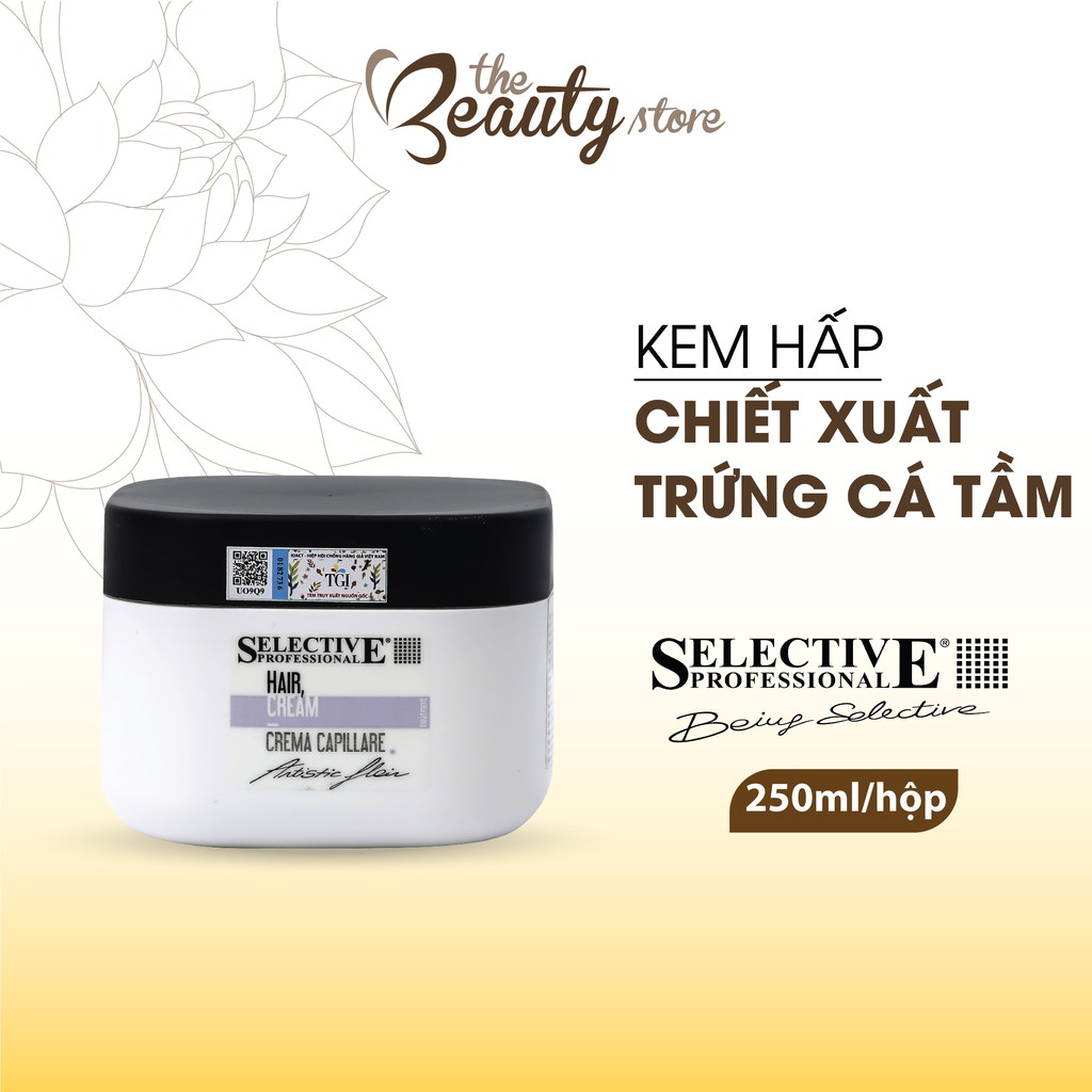 Kem Hấp Chăm Sóc Tóc Hư Tổn Selective Siêu Mượt, Bổ Sung Protein Hair Cream Astistic Flair 500ml 70435