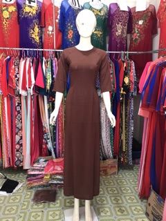 Áo dài trơn hai tà