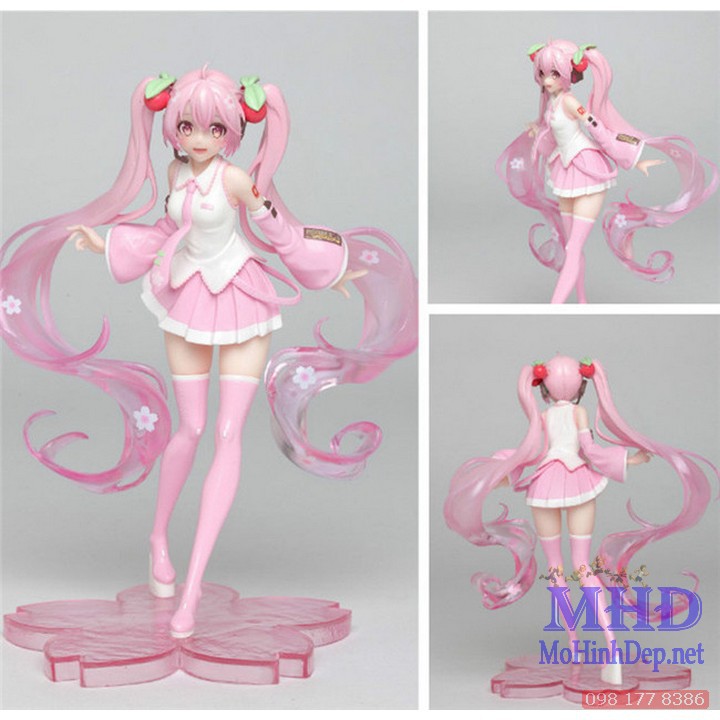 [Mã TOYDEC hoàn 20K xu đơn 50K] [MHĐ] Mô hình Figure Hatsune Miku Sakura Hatsune Ver