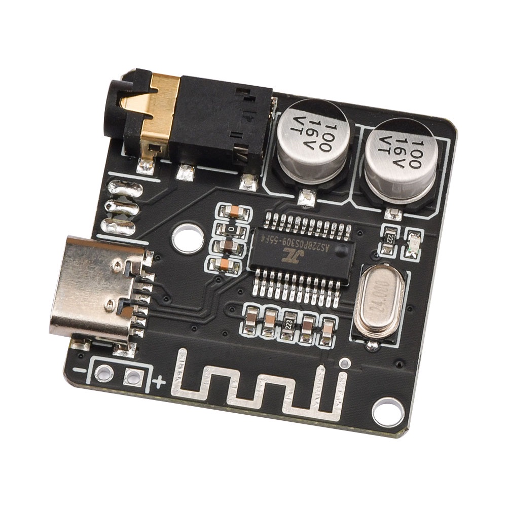 Bảng mạch giải mã Bluetooth 5.0 type C Pcbfun VHM-314 MP3 chuyên dụng cho loa xe hơi