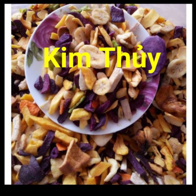 3Kg Khoai Lang Tím Nhật Sấy Vỡ Giòn Ngon ( KÈM QUÀ TẶNG)