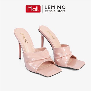 Giày nữ LEMINO LE621006 gót nhọn mũi vuông phong cách thumbnail