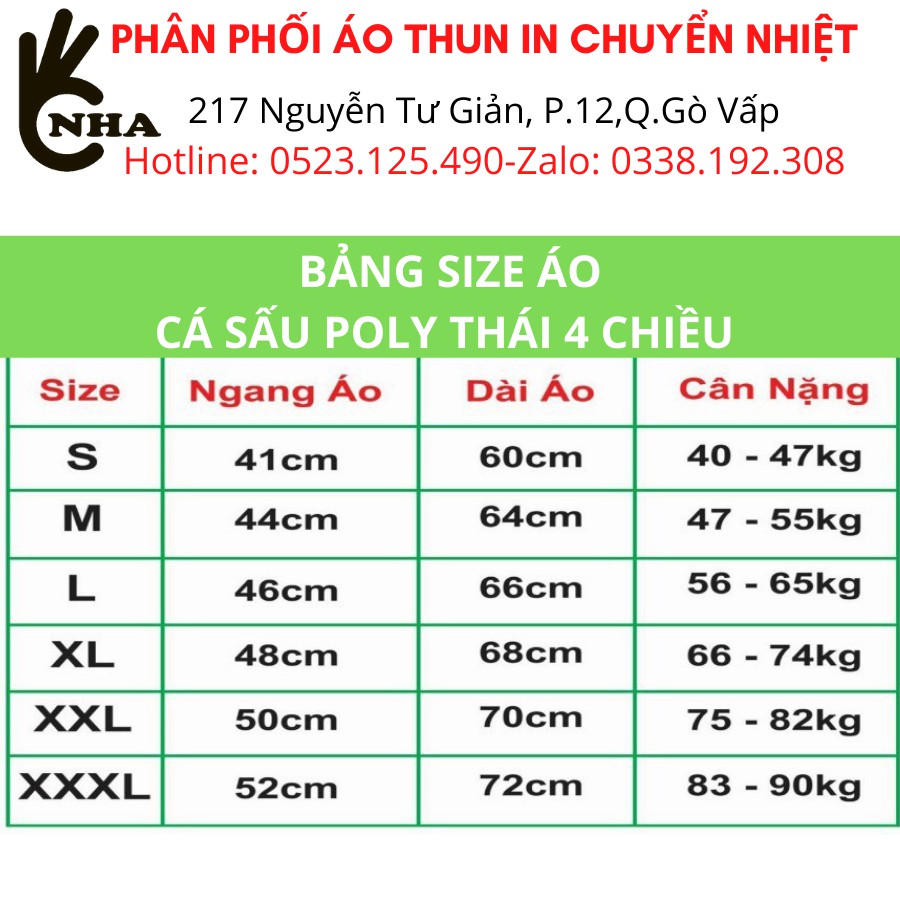Áo Polo Cotton Thái Co Giãn 4 Chiều | BigBuy360 - bigbuy360.vn