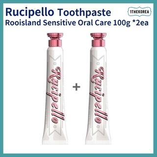 Kem đánh răng rucipello rooisland 100g x 2ea | hương bạc hà rooibos | chăm sóc răng nhạy cảm