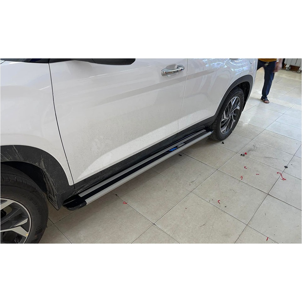 BỆ BƯỚC CHÂN CRETA 2022, 2023 MẪU ĐÚC CAO CẤP, Bậc lên xuống Hyundai Creta 2022+