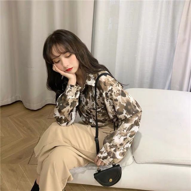 [ Freeship 50k ] ÁO SƠ MI BÁO LOANG (2 màu)