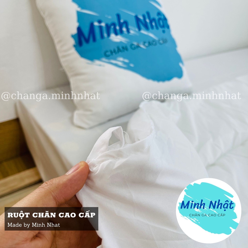 Ruột chăn bông trắng kích thước 2m x 2m2 cm – Không xẹp, thoáng mồ hôi – Hàng cao cấp