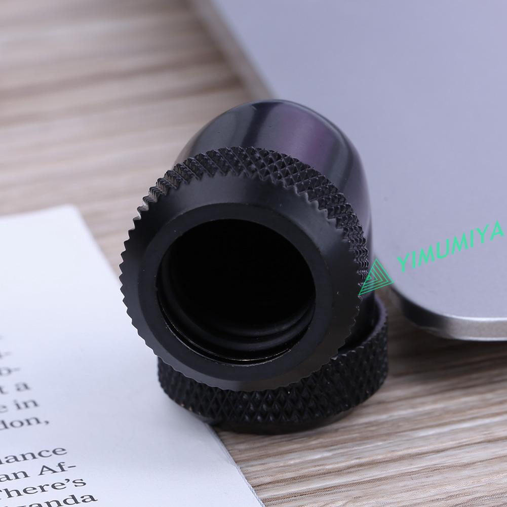 Đầu nối ống góc vuông 90 độ ren G1/4 14mm OD dùng làm mát nước PC | BigBuy360 - bigbuy360.vn