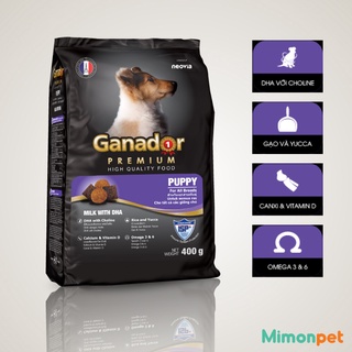 Ganador puppy thức ăn hạt cho chó nhỏ - 400gr