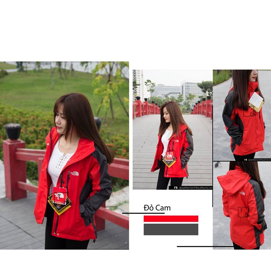 RẺ VÔ ĐỊCH :ÁO THE NORTH FACE 2 LỚP CHỐNG NƯỚC VNXK