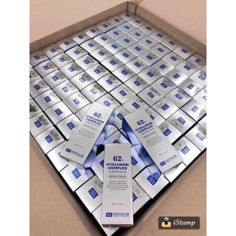 SERUM CẤP ẨM HA HISTOLAB 62% HYALURON COMPLEX AMPOULE 50ML