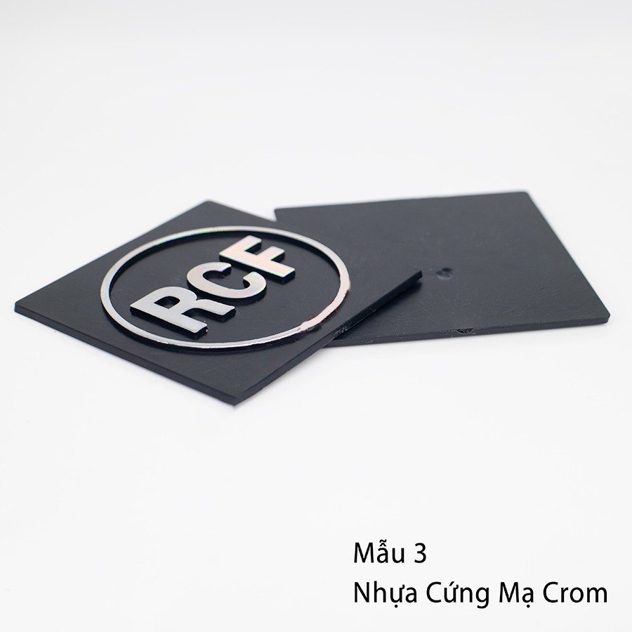 TEM DÁN THÙNG LOA LOGO RCF - GIÁ 2 TEM