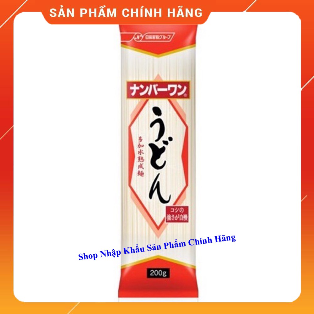 [CHÍNH HÃNG] Mỳ Somen/Udon tách muối Nhật Bản 200g - Nissin - Hạn Sử Dụng: 12/6/2021