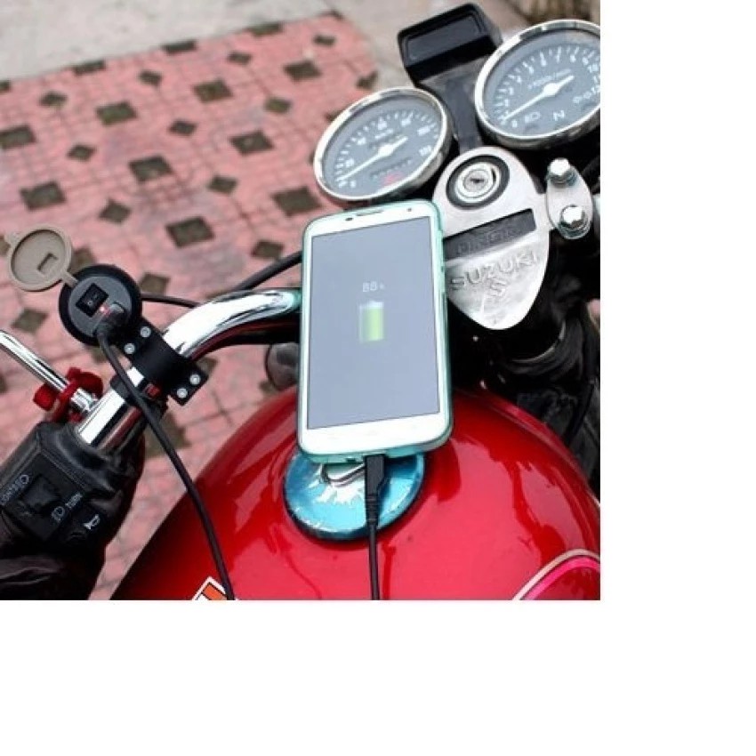 Bộ chế Sạc điện thoại gắn trên xe máy, moto MS-H17 -DC2572