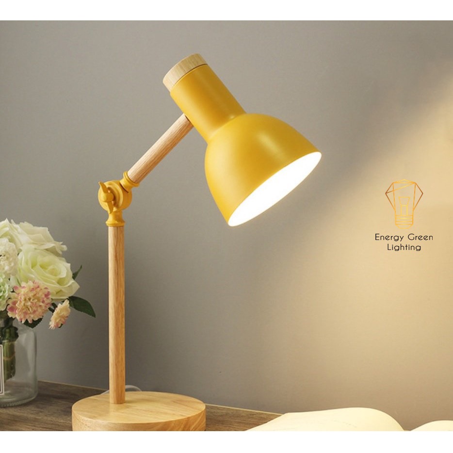 [Nhiều mẫu] Đèn Học, Đèn Để Bàn Làm Việc Vintage Energy Green Lighting DB-3046 - Điều Chỉnh Góc Chiếu Sáng 3