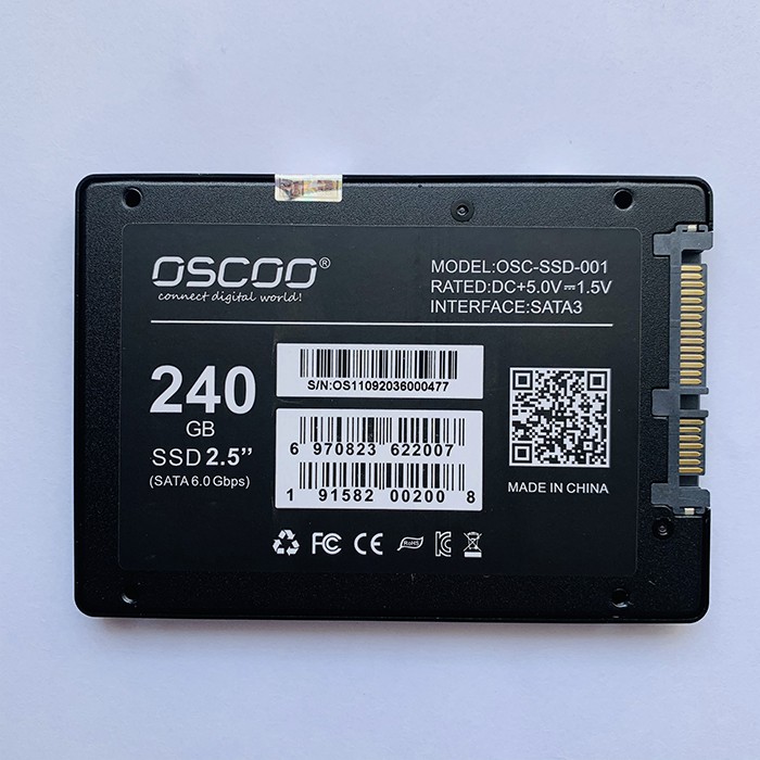 Ổ cứng SSD 240GB OSCOO Chính hãng VSP phân phối