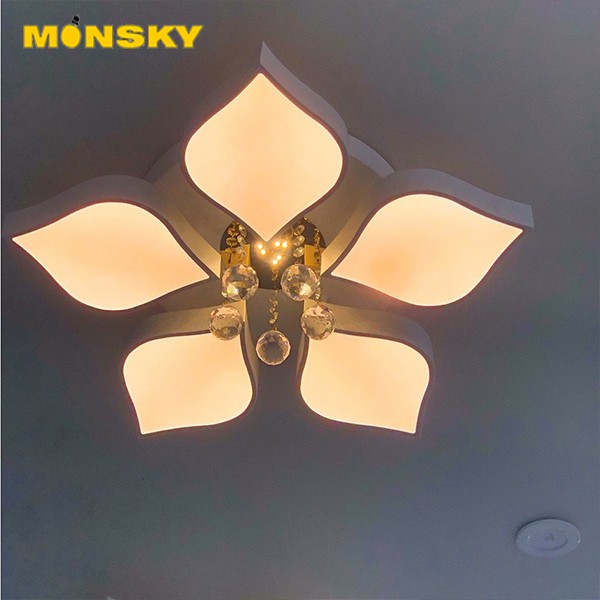 Đèn ốp trần LED MONSKY 3 chế độ RT330 tiết kiệm điện năng kèm điều khiển
