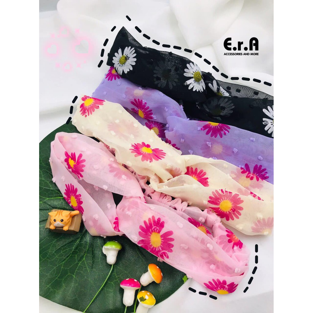 Cài Tóc Trơn ERASHOP 000362 - Vải Họa Tiết Nhiều Màu, Freesize, Hot Trend Dành Cho Nữ, Siêu Rẻ Đẹp