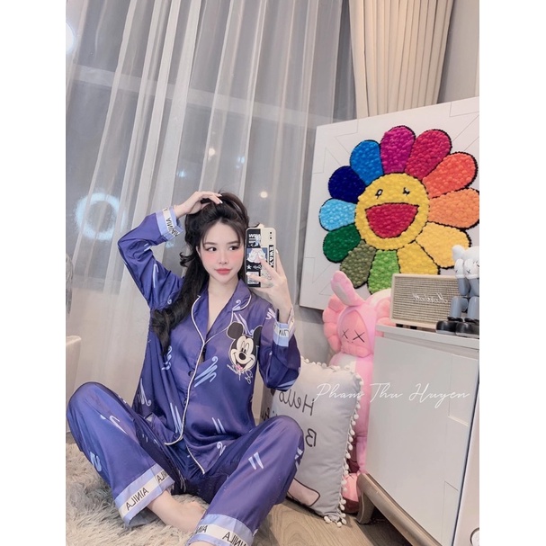 Bộ Pijama Latin Thiết Kế Xịn Xò Tay Dài