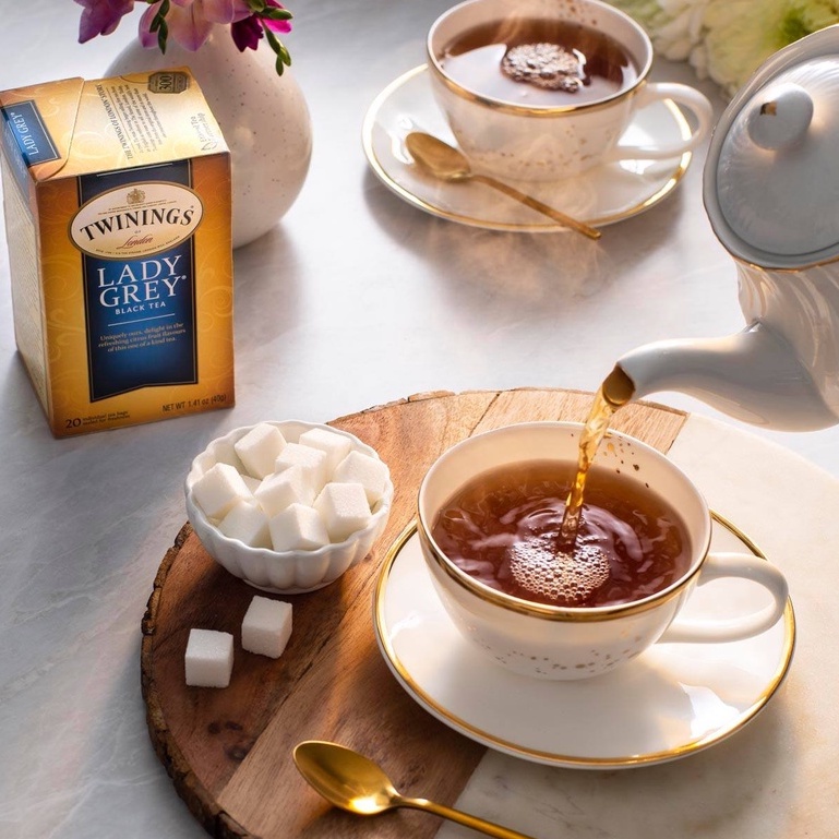 (Hàng mới về) Trà đen Twinings đủ vị bá tước, trà Anh buổi sáng, lady grey, darjeeling, caramel