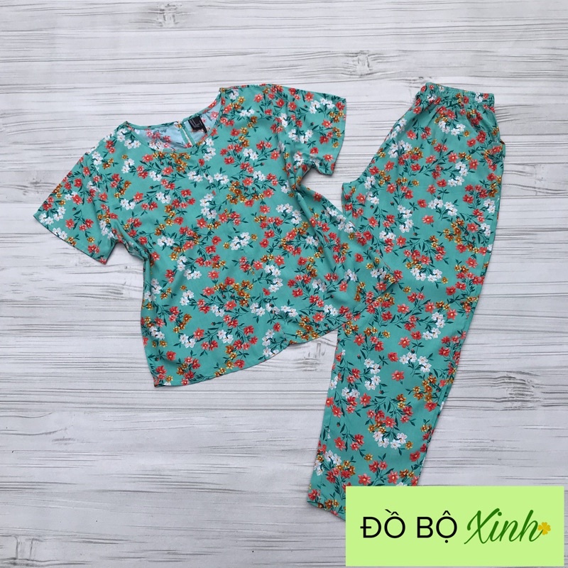 Đồ Bộ Trung Niên Tay Ngắn Quần Dài Tole Lanh VNXK
